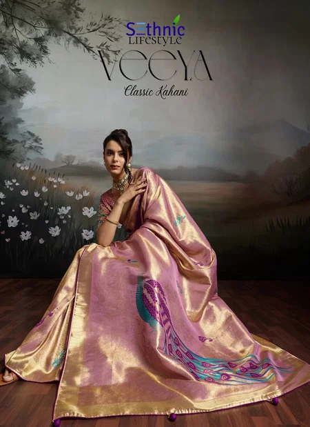 Veeya By Sethnic Banarasi Jacquard Saree Collections